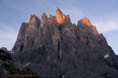 Cima Canali sul far del Tramonto